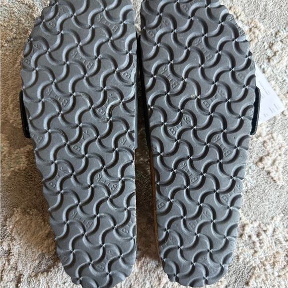 Birkenstock Madrid Big Buckle 39 (8) Black with silver buckle-NWT NO BOX - Picture 8 of 11